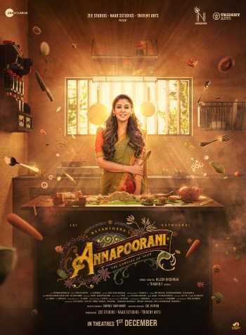 Download Annapoorani 2023 Hindi (ORG-5.1) WEB-DL 1080p 720p 480p HEVC