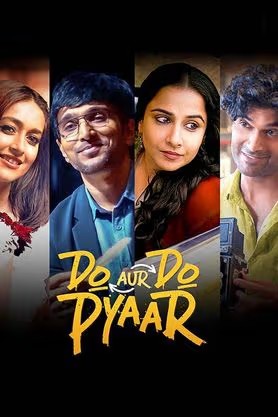 Download Do Aur Do Pyaar 2024 Hindi 5.1 Movie WEB-DL 1080p 720p 480p HEVC