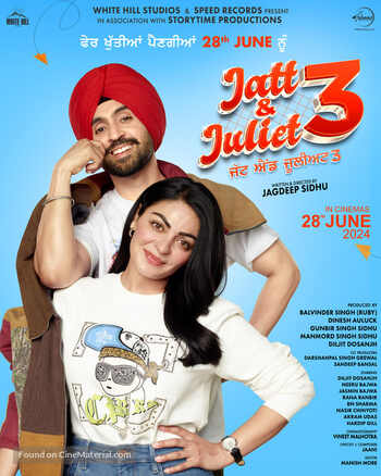 Download Jatt & Juliet 3 2024 Hindi Movie 